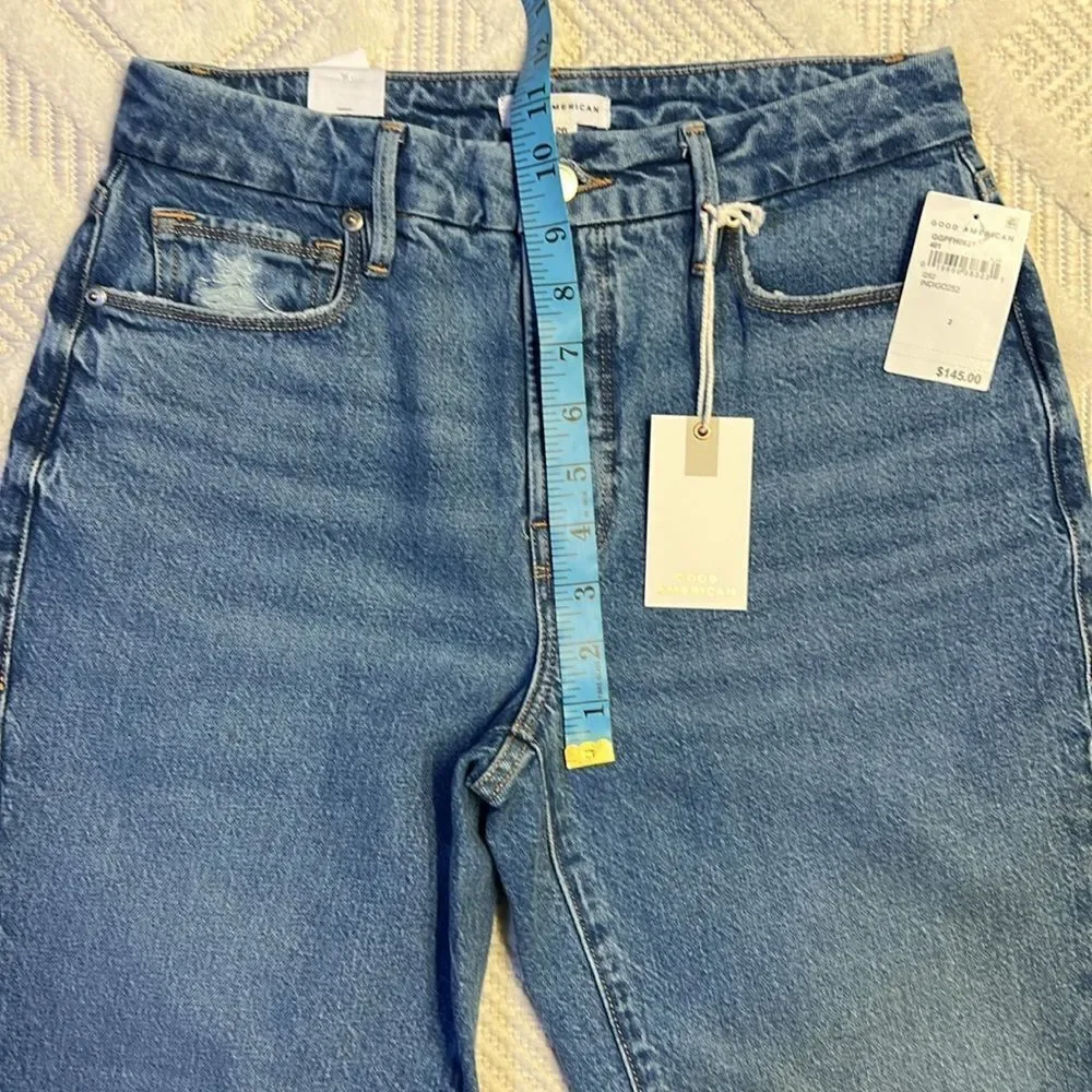 GOOD AMERICAN - Raw Hem Jean